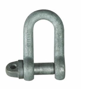 Grade 'M' Dee Shackle with screw pin