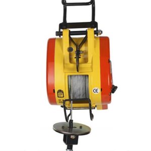 Electric wire rope hoisting winch