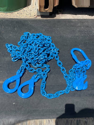 Chain sling manufacture and repair